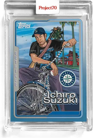 Project70 Topps MLB Card 200 | 2005 Ichiro Suzuki by Snoop Dogg, Blue