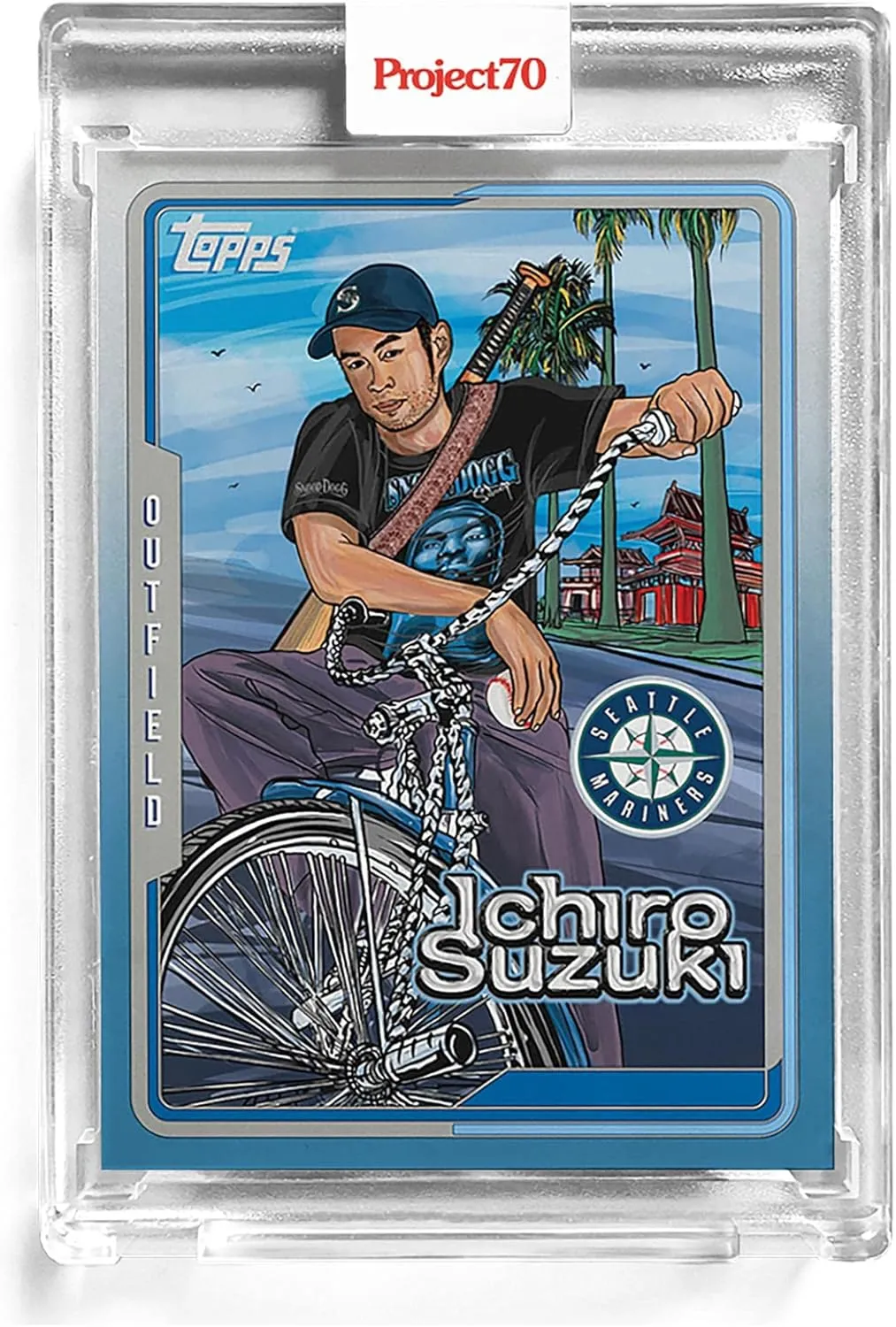 Project70 Topps MLB Card 200 | 2005 Ichiro Suzuki by Snoop Dogg, Blue