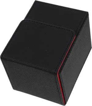 Pu Leather Playing Card Case Compact Storage Box for Decks Organizer for Trading Cards Smooth Edges for Safety for Collectors and Game Enthusiasts and Design