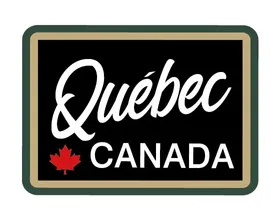 Quebec iron-on embroidery patch