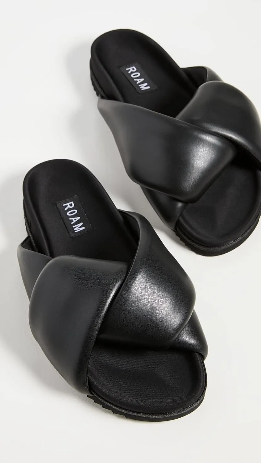 R0AM Women's Foldy Puffy Slides