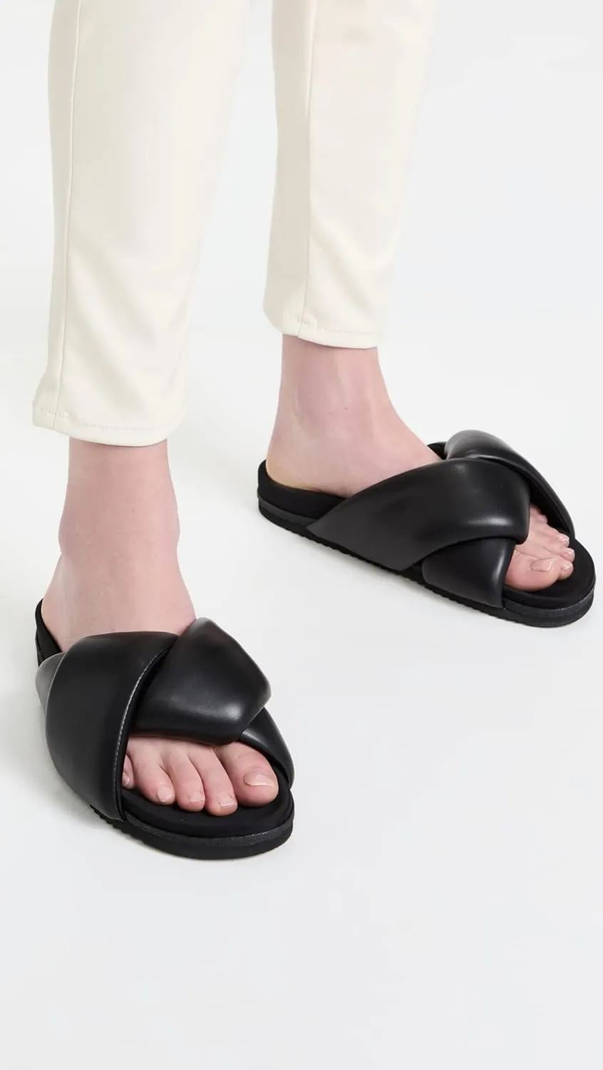 R0AM Women's Foldy Puffy Slides