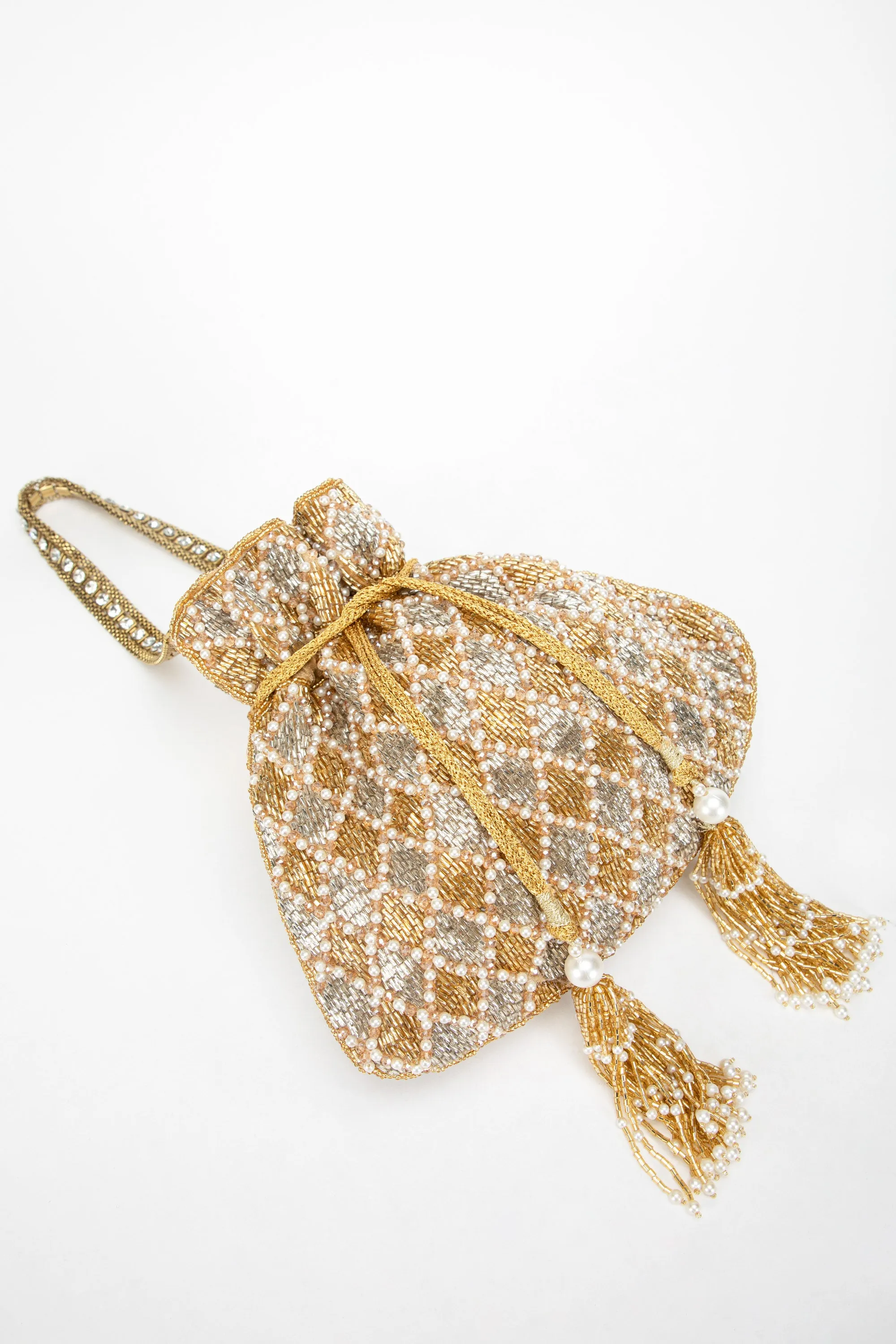 Rabia Potli – Gold & Silver