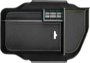 RED WOLF Center Console Organizer Tray for 2014-2024 Lexus RC 300 350 IS 350 500 Armrest Box Secondary Storage Factory Model Design with Anti-Slip Pad