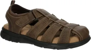 Restoration Ardent - Men's Faux Leather Casual Closed-Toe Fisherman Sandals