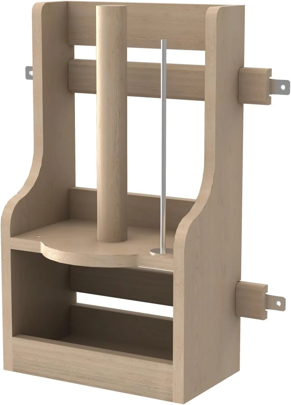 Rev-A-Shelf Wood Door Mount Sink Cabinet Organizer, Natural Maple