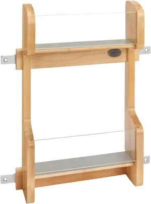REV-A-SHELF Wood Vanity Cabinet Door Storage Rack