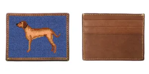 Rhodesian Ridgeback Needlepoint Card Wallet