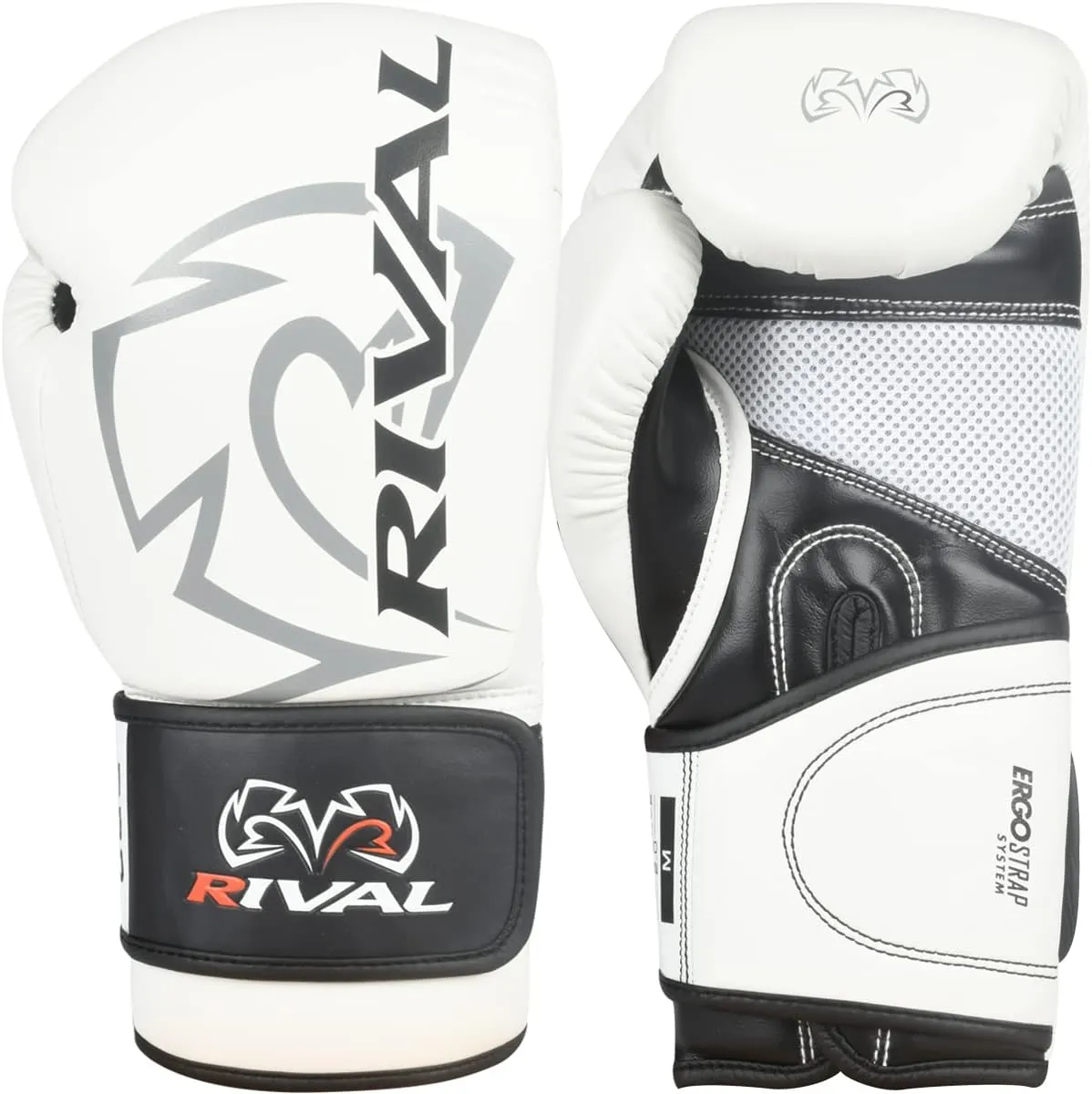 RIVAL Boxing RB2 2.0 Super Bag Gloves, Hook and Loop Closure - High-Density, Multi-Layered Padding, and Breathable Mesh Palm
