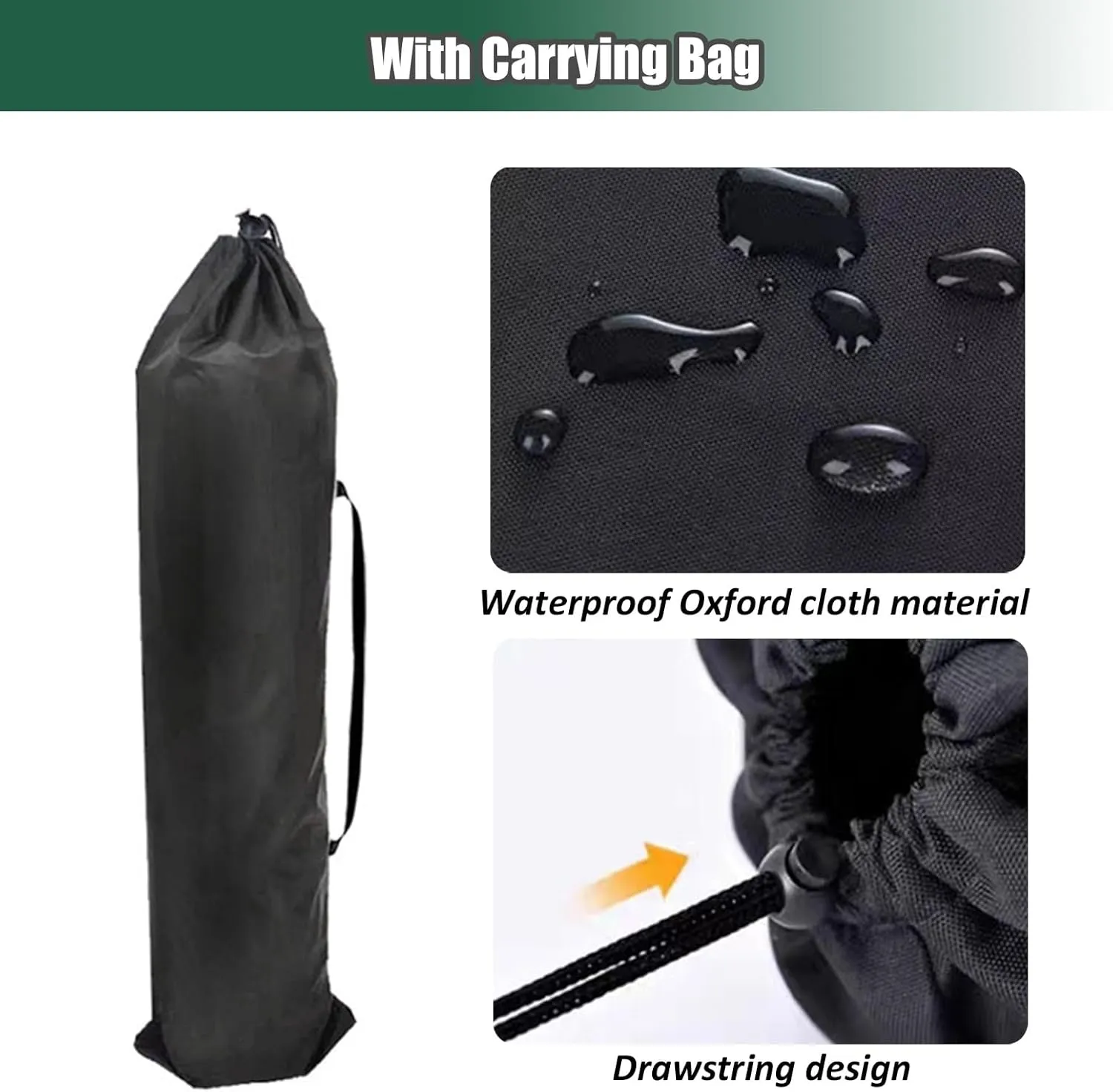 Round Non-Slip Mahjong Table Mat with Rubber Backing, Quiet Noise Reduction Mahjong Poker Card Board Game Tablecloths, with Black Carrying Bag(95cm/37.4in)