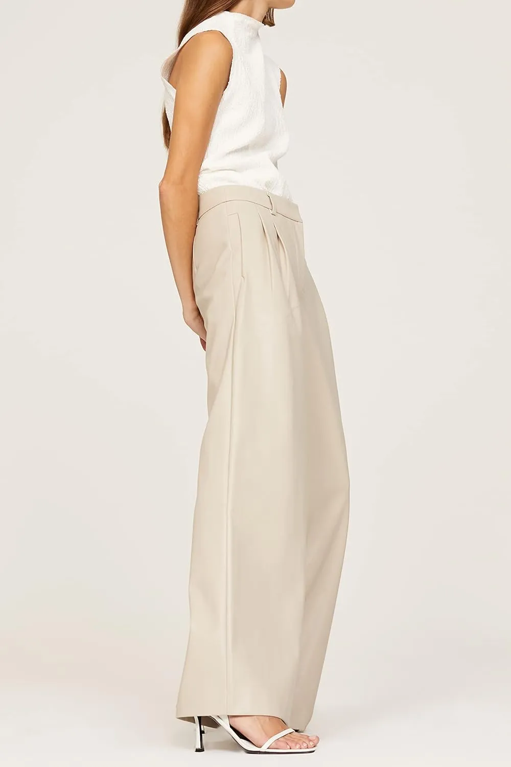 RTR Design Collective Wide Leg Faux Leather Pants