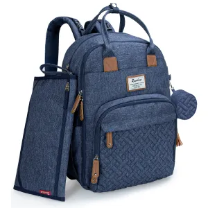 Ruvalino Neutral All-in-One Baby Bags - Denim Blue