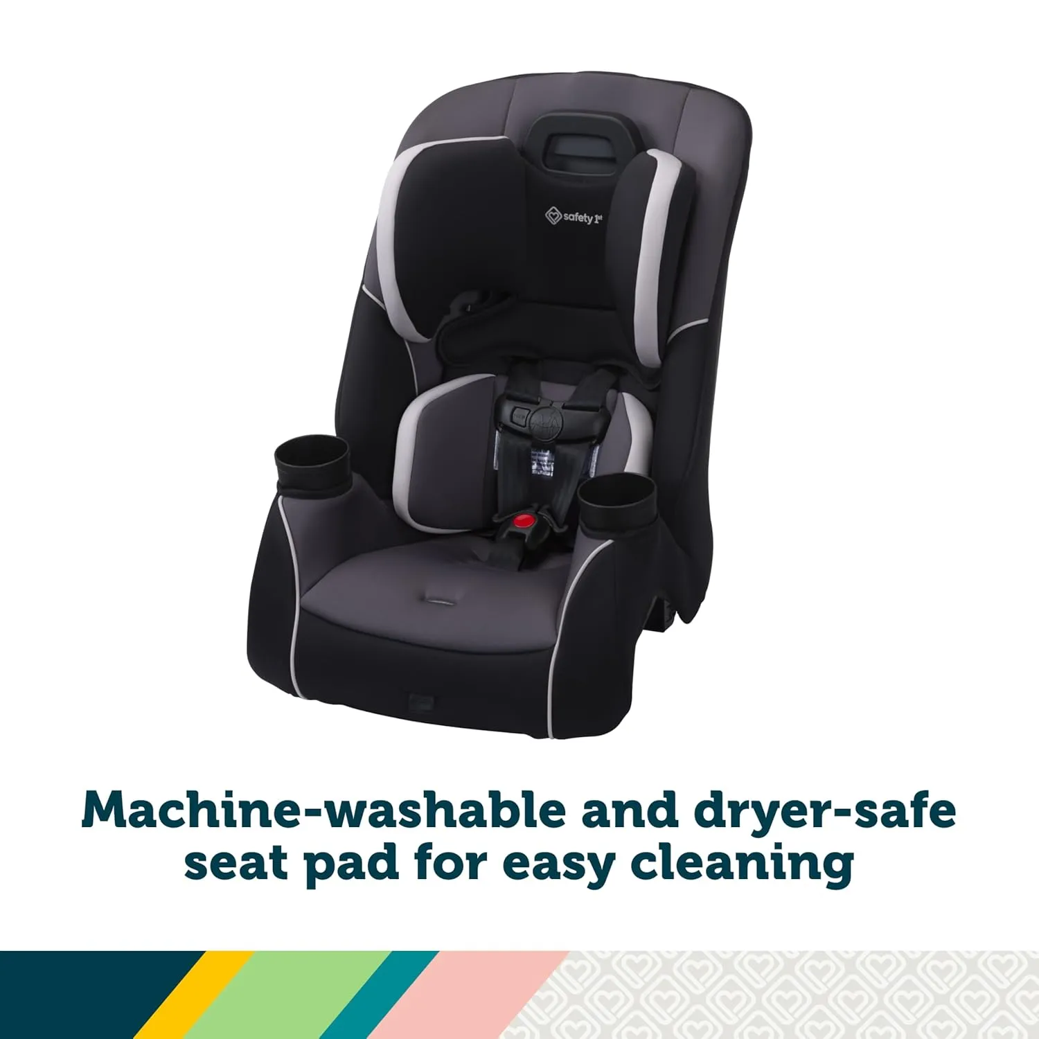 Safety 1st Crosstown Slim All-in-One Convertible Car Seat, Deep Sea