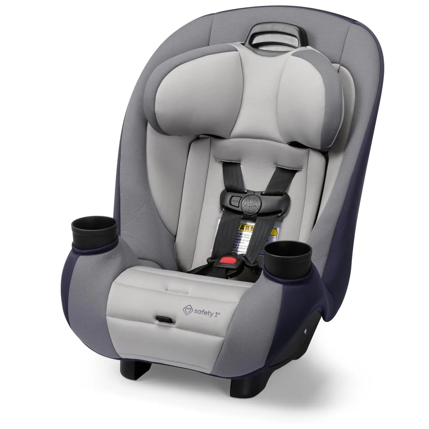 Safety 1st Ellaris 3-in-1 Convertible Car Seat, Slim Fit Design, Rear & Forward-Facing, 5-Position Headrest, 3-Across Fit, Travel-Friendly with Machine-Washable Seat Pad, London Blue