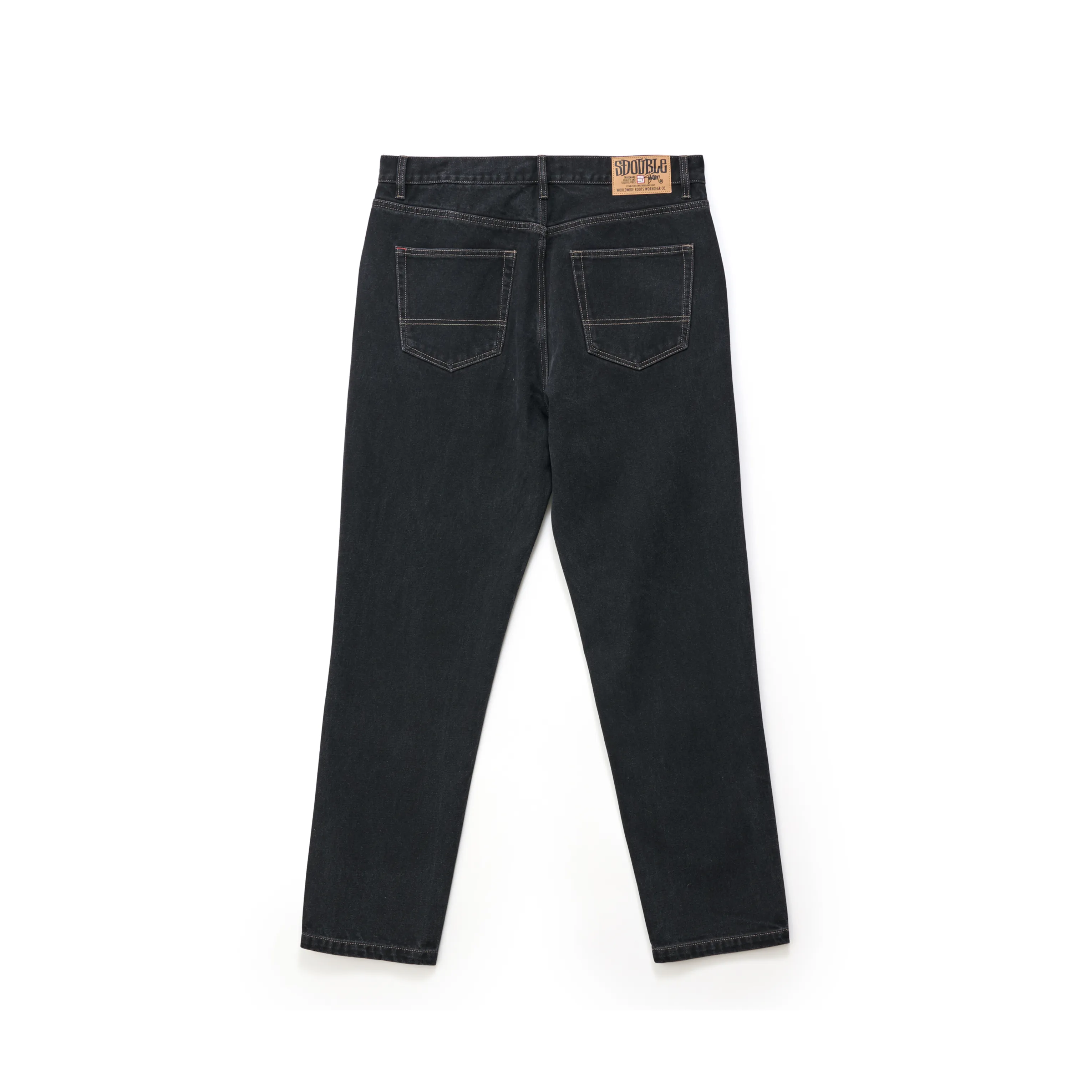 S/DOUBLE Denim Standard Jean Black Wash