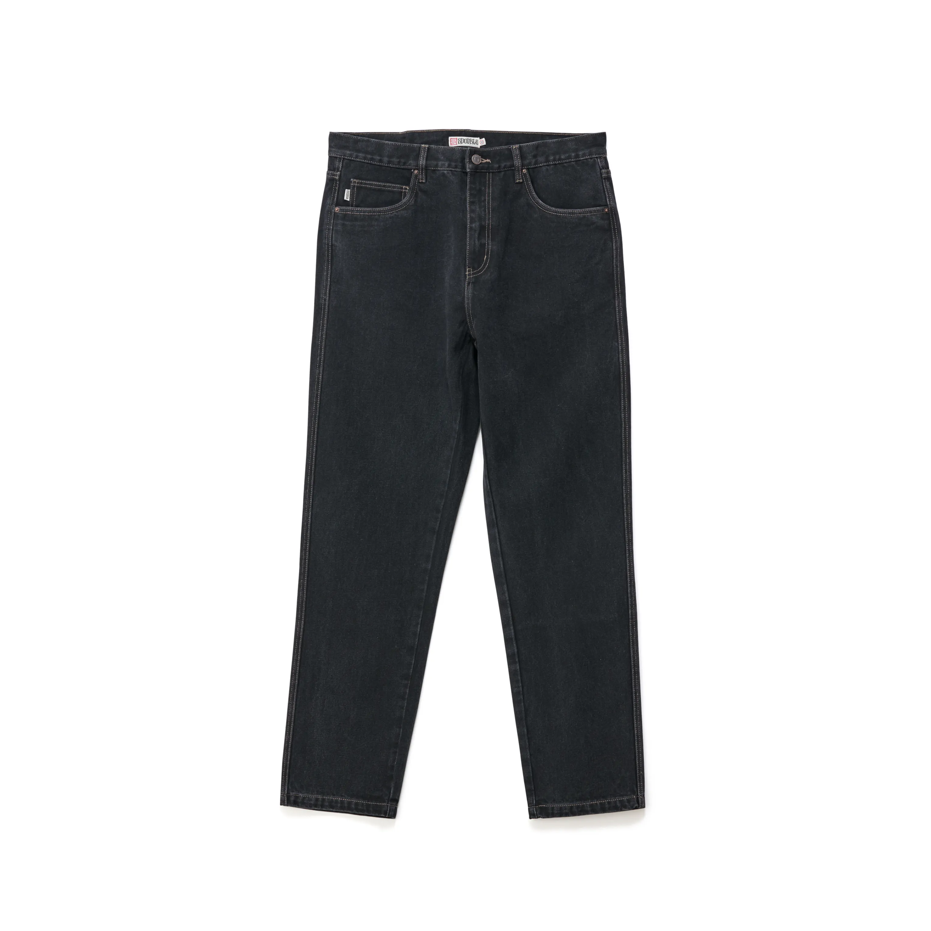 S/DOUBLE Denim Standard Jean Black Wash