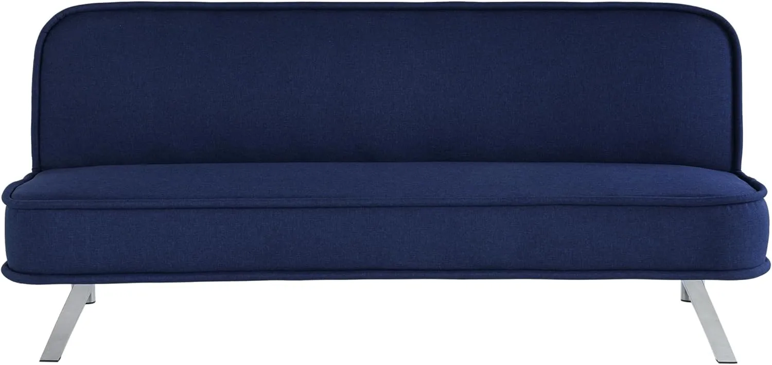 Serta Terrell Convertible Sofa, Navy