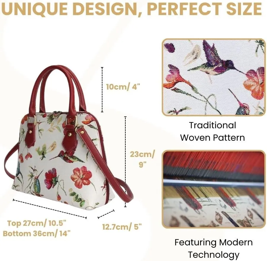 Signare Tapestry Hand & Shoulder Bag for Women |Fashionable Cross Body bag Purses for Woman |Satchel Bag for Women Girls Teen