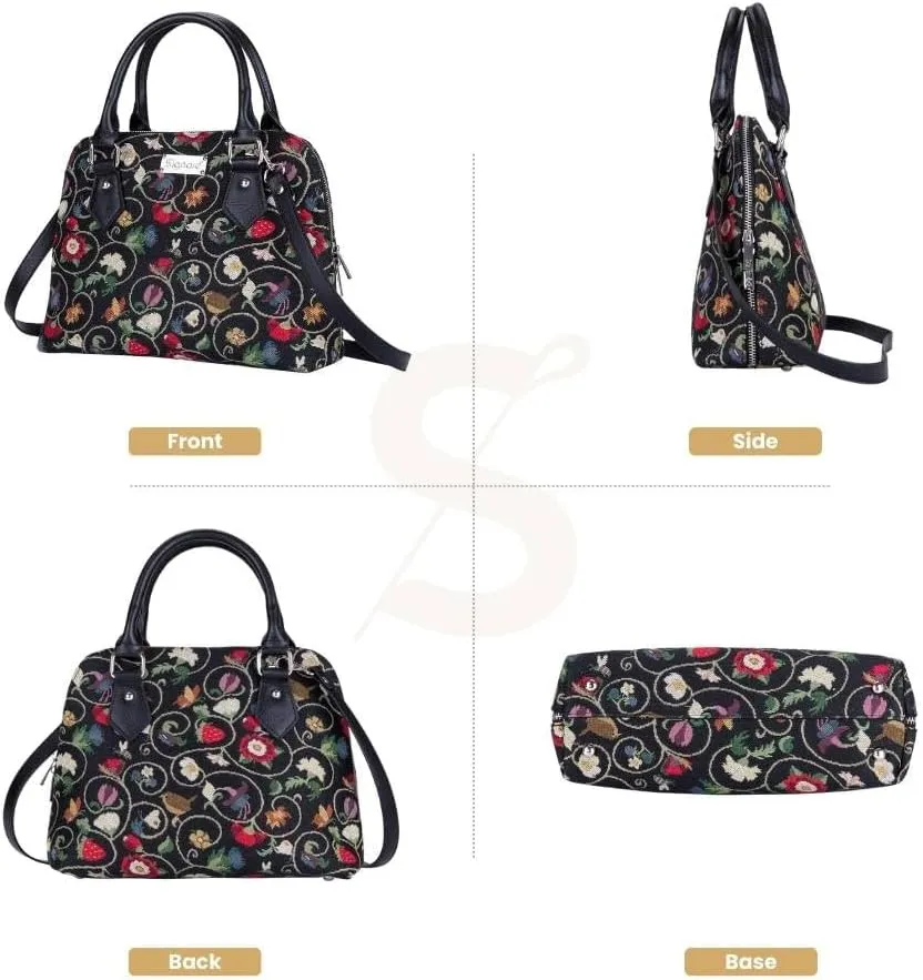 Signare Tapestry Hand & Shoulder Bag for Women |Fashionable Cross Body bag Purses for Woman |Satchel Bag for Women Girls Teen