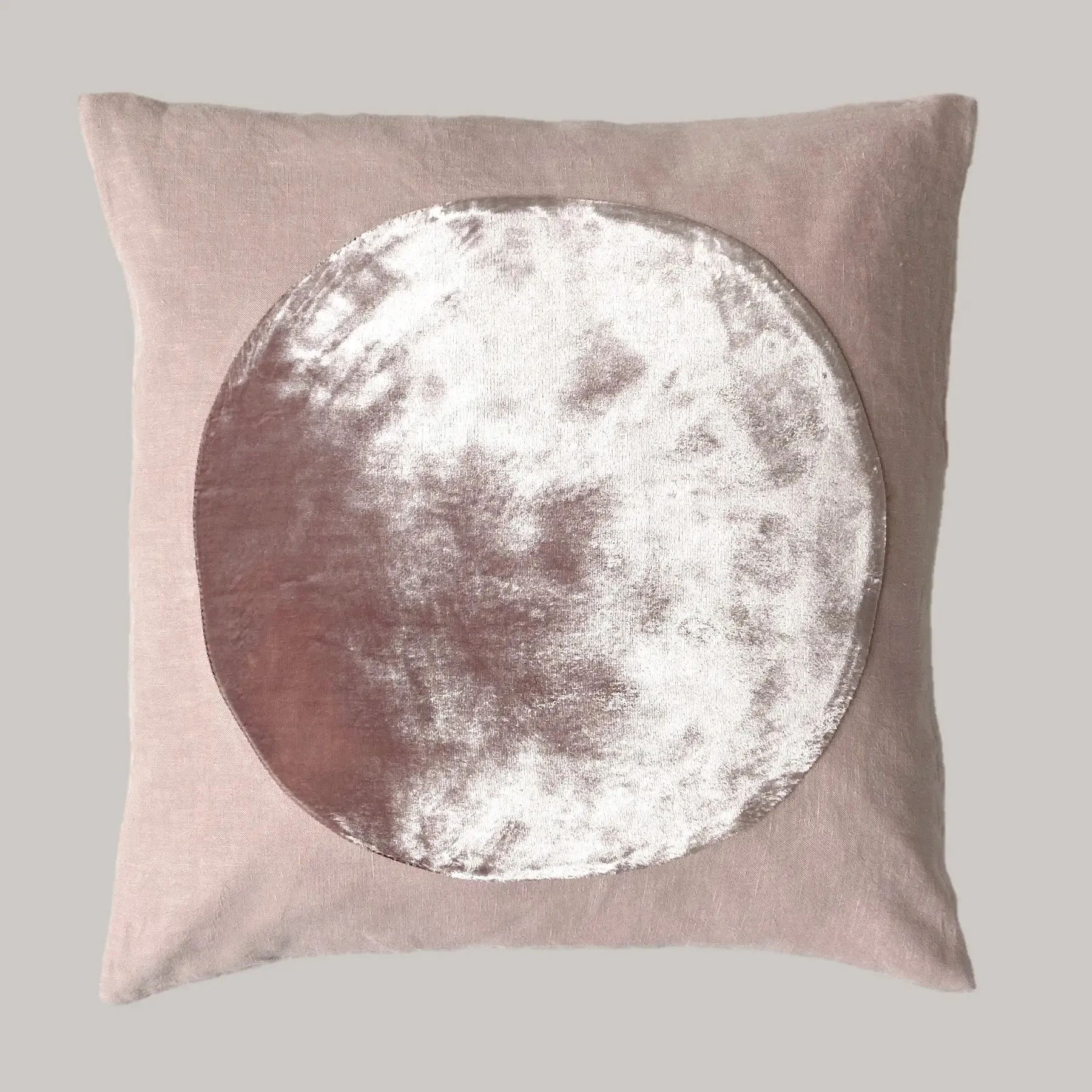 Silk Velvet Circle Pillow