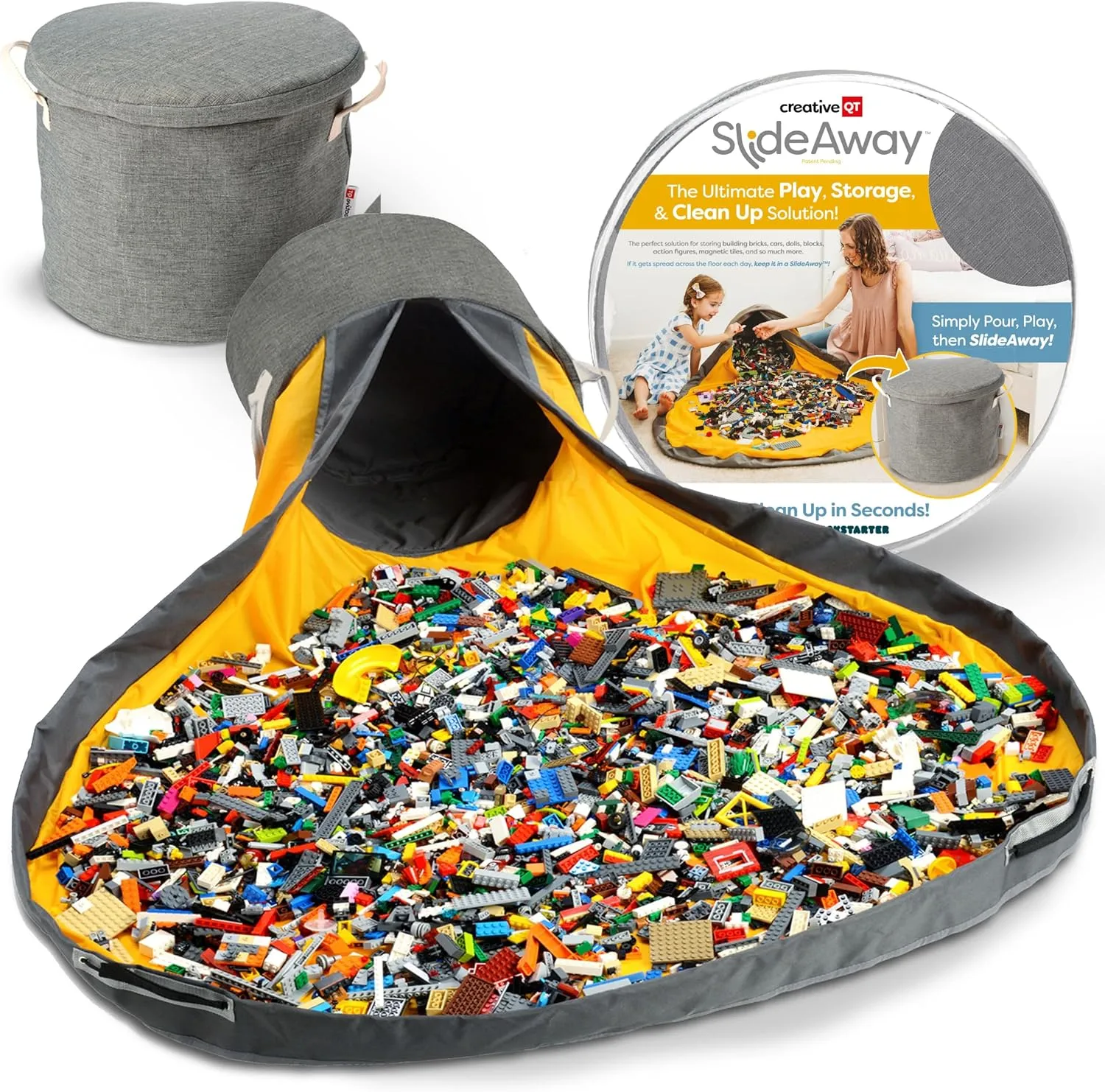 SlideAway Toy Storage: Organize & Play in Style