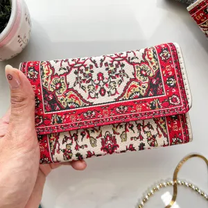Small Boho Wallet for Women, Handmade Wallet for Women
