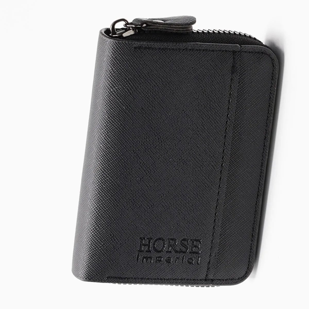 Small PU Leather Credit Card Holder Wallet | Multi Card Case Zipper Coin Purse