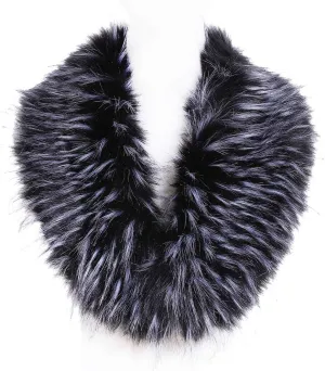 Soul Young Faux Fur Collar Women's Neck Warmer Scarf Wrap