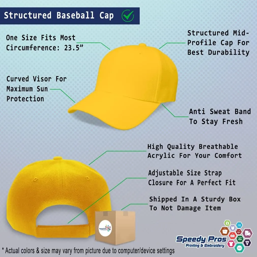 Speedy Pros Baseball Cap Convertible Hair Don't Care Acrylic Dad Hats for Men & Women