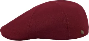 Sterkowski Rusty Duckbill Cap | Wool Flat Cap for Men and Women | Warm 6 Panels Scally Cap