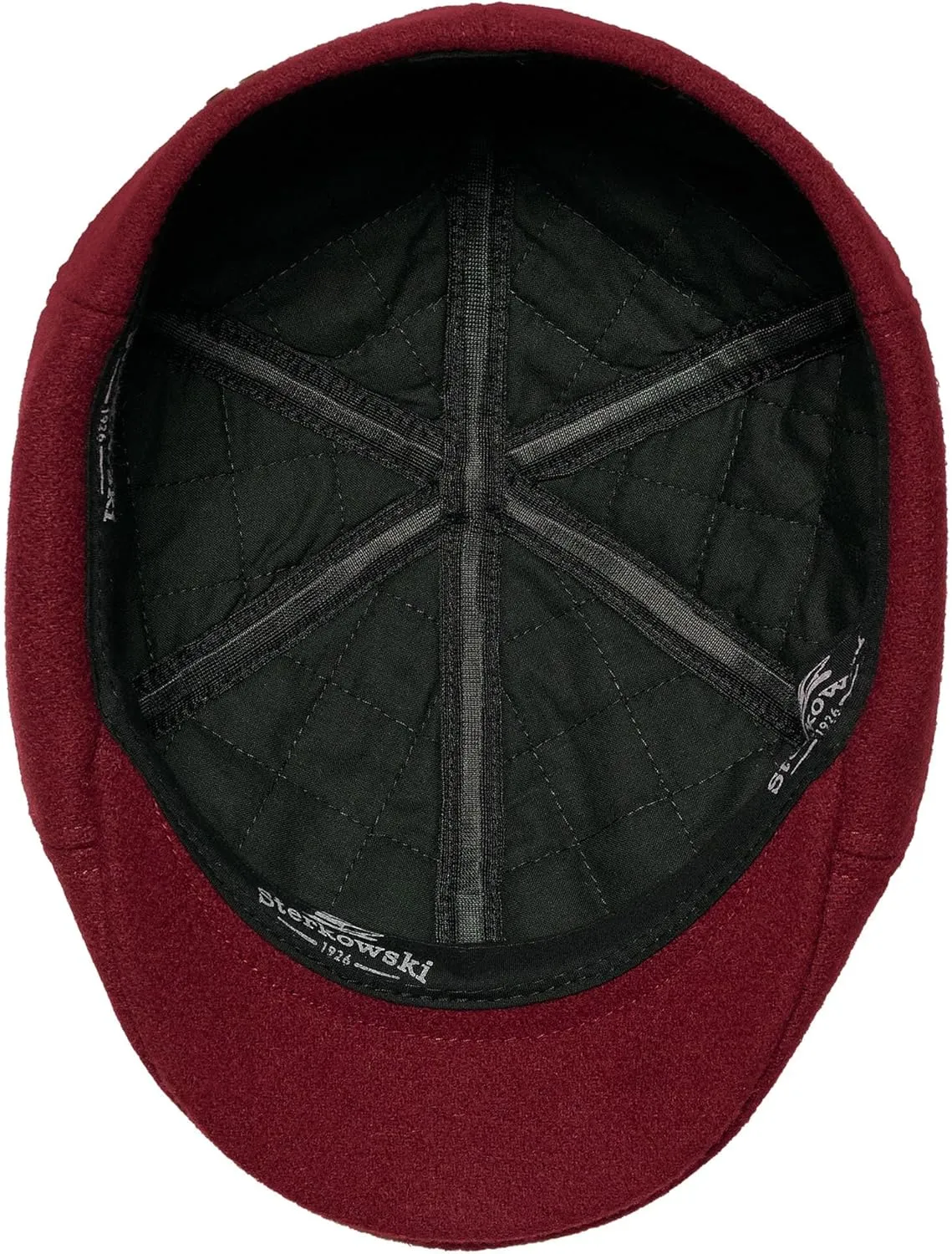 Sterkowski Rusty Duckbill Cap | Wool Flat Cap for Men and Women | Warm 6 Panels Scally Cap