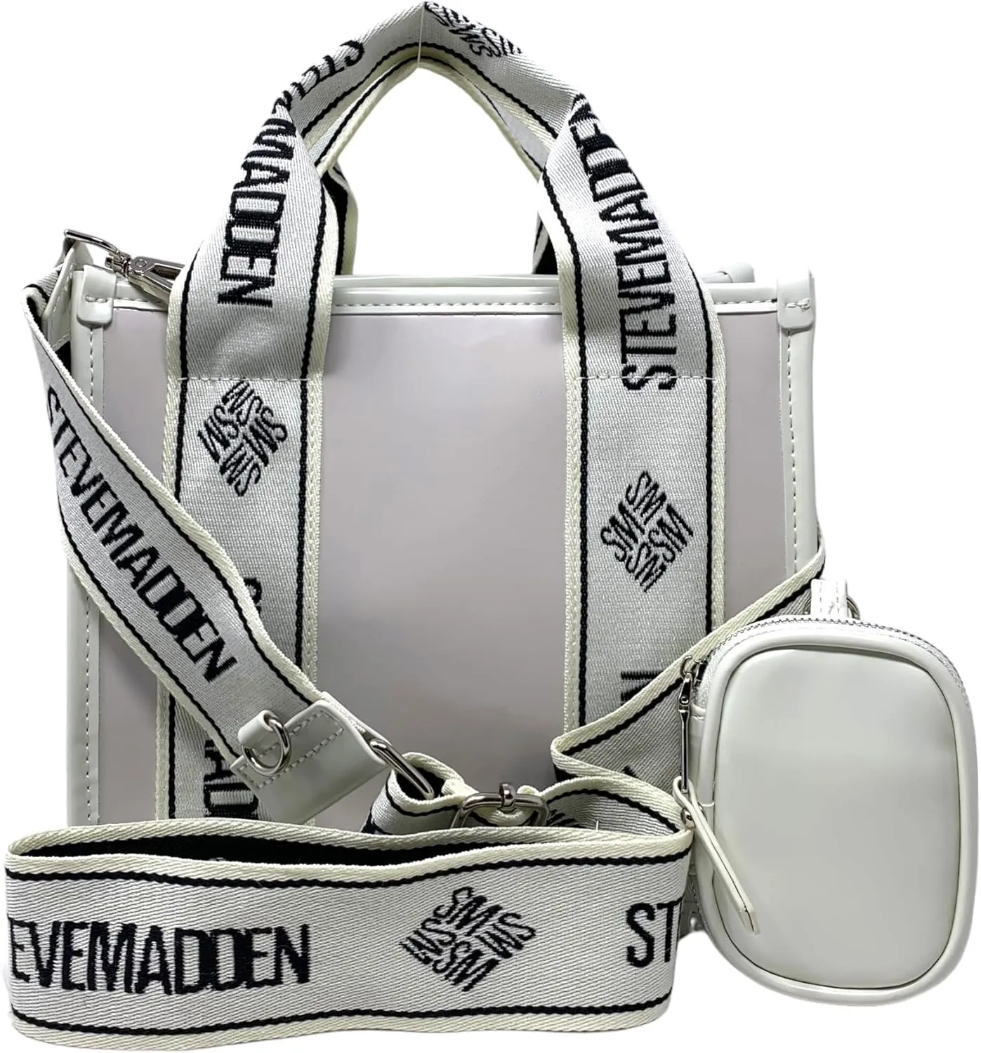 Steve Madden Faux Patent Leather Bwebber Bag