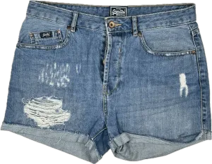 Superdry Ladies  Denim Shorts  - Size 29 or 11AU