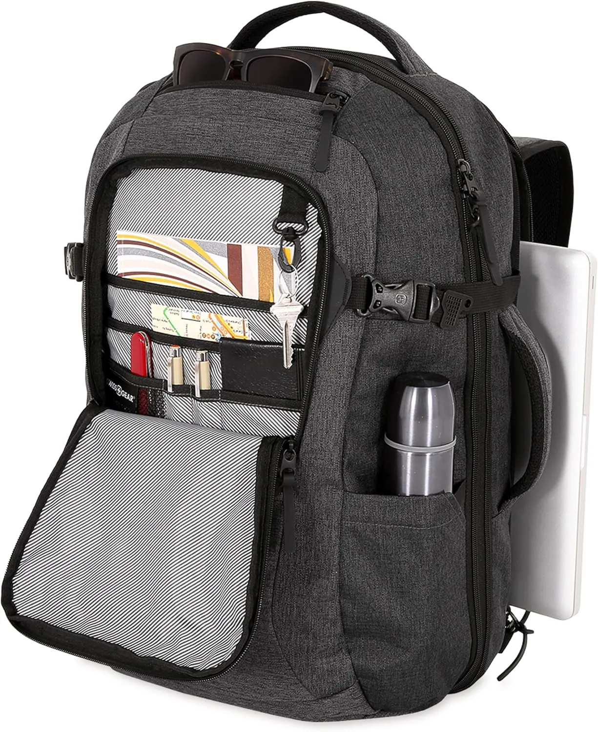 SwissGear Hybrid Travel Laptop Backpack