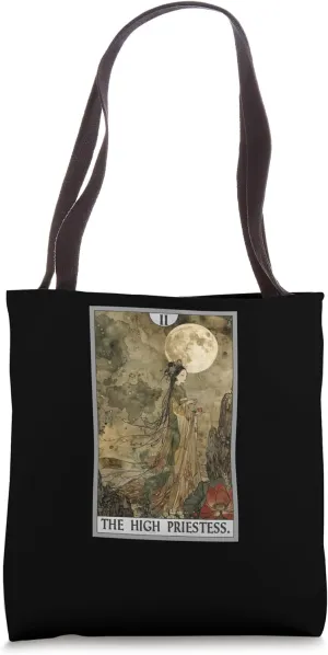 Tarot Cards Tarot Card 2 The High Priestess Tote Bag