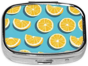 The Square Mini Medicine Box is Suitable for Putting in Pockets or Wallets. It is Easy to Open and Practical.Lemon Wedges