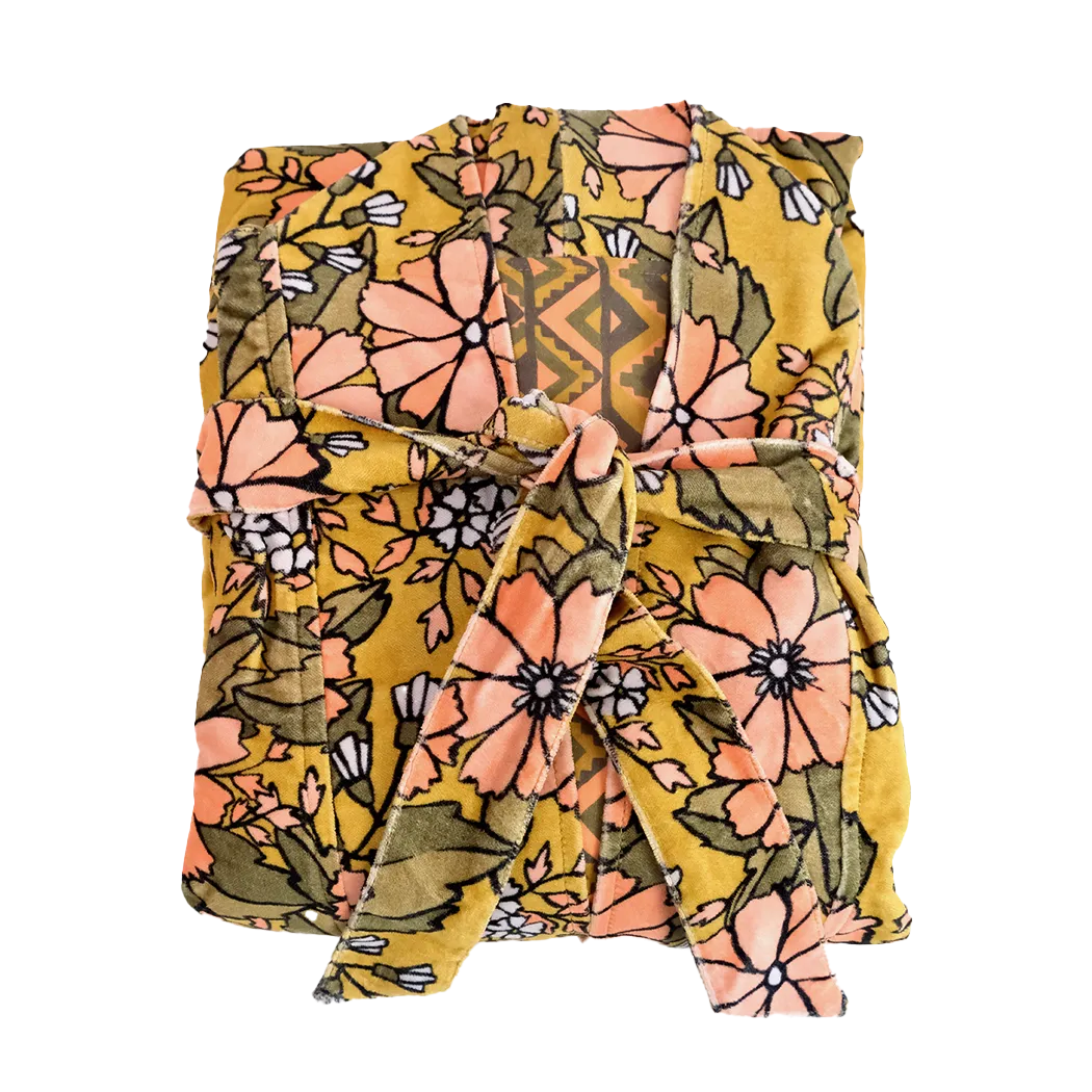 The Velvet Daisy Reversible Duster