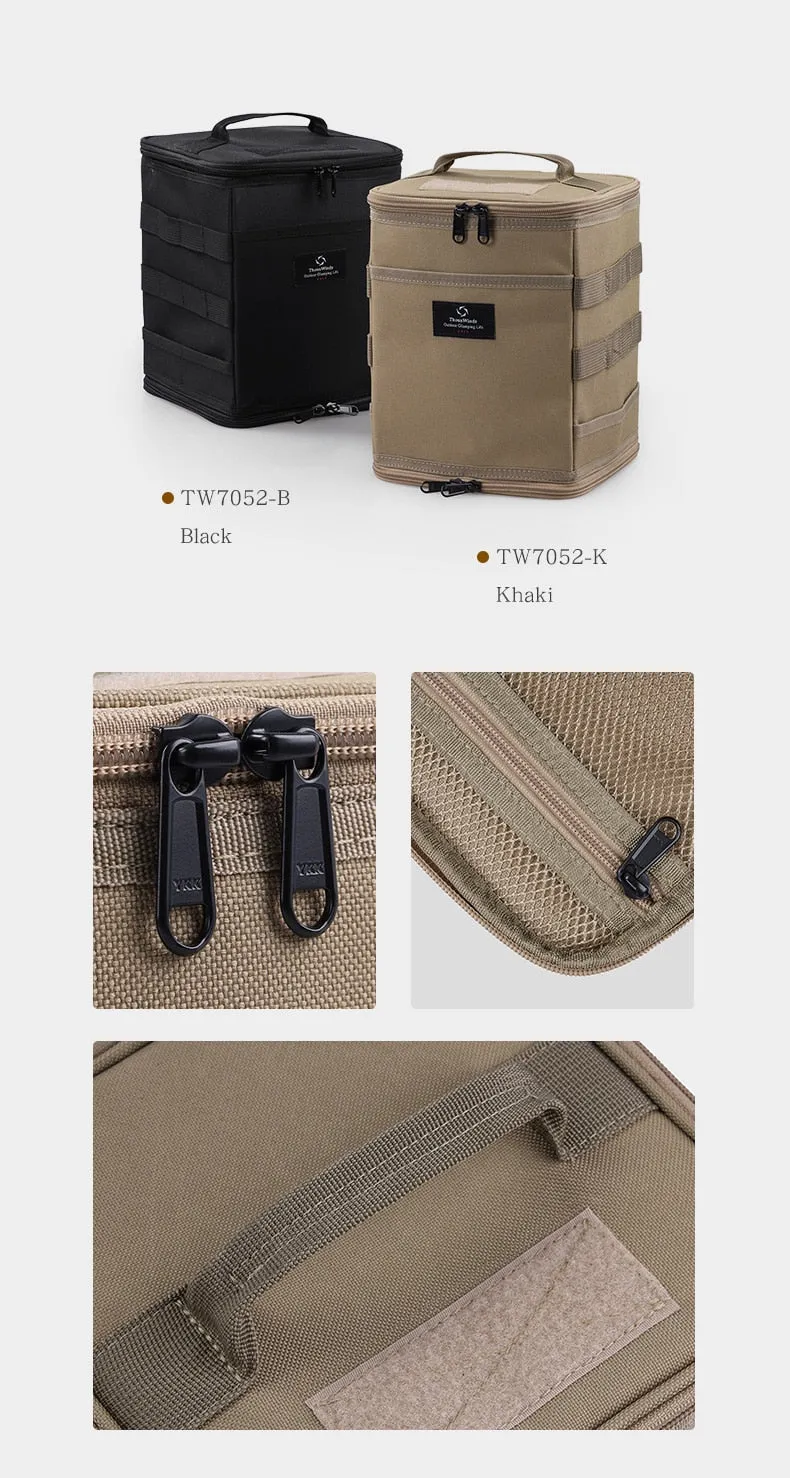 Thous Winds Tactical Organiser Vertical - Black