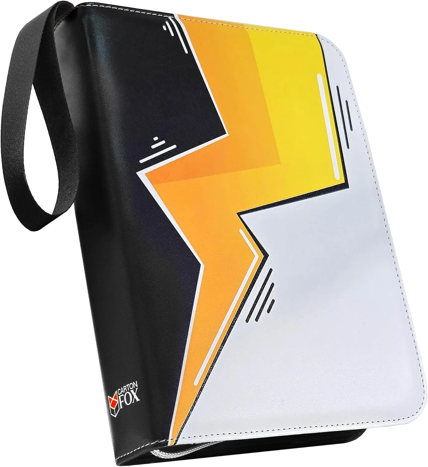 Trading Card Binder, 4 Pockets Card Holder, 55 Double Sided Removable Pages, 440 Card Sleeves, Toploader Binder, Portable Album Holder, Storage Box for Trading Cards