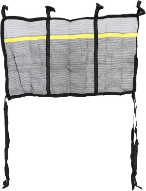 Trampoline Storage Mesh Bag Durable Hanging Shoes Organizer Breathable Net Design for Clutter Trampoline Area Lightweight and Portable Easy to Suspend and Maintain
