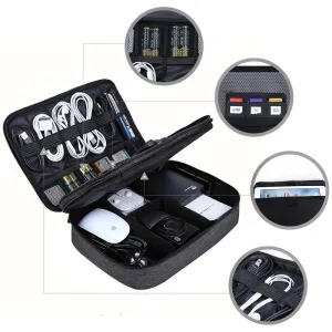 Travel Double Layer Accessories Bag Organizer