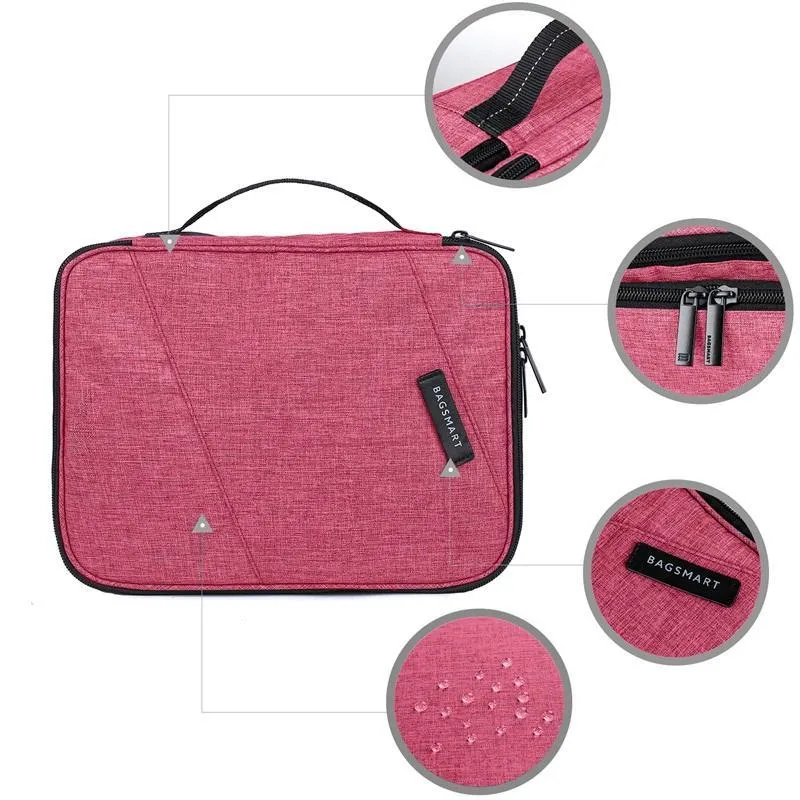Travel Double Layer Accessories Bag Organizer