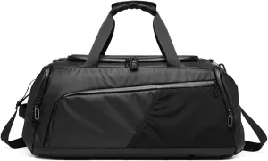 Travel Duffel Bags Multi-function large capacity to receive travel backpack backpack male one shoulder aslant handbag dry wet depart duffel bag