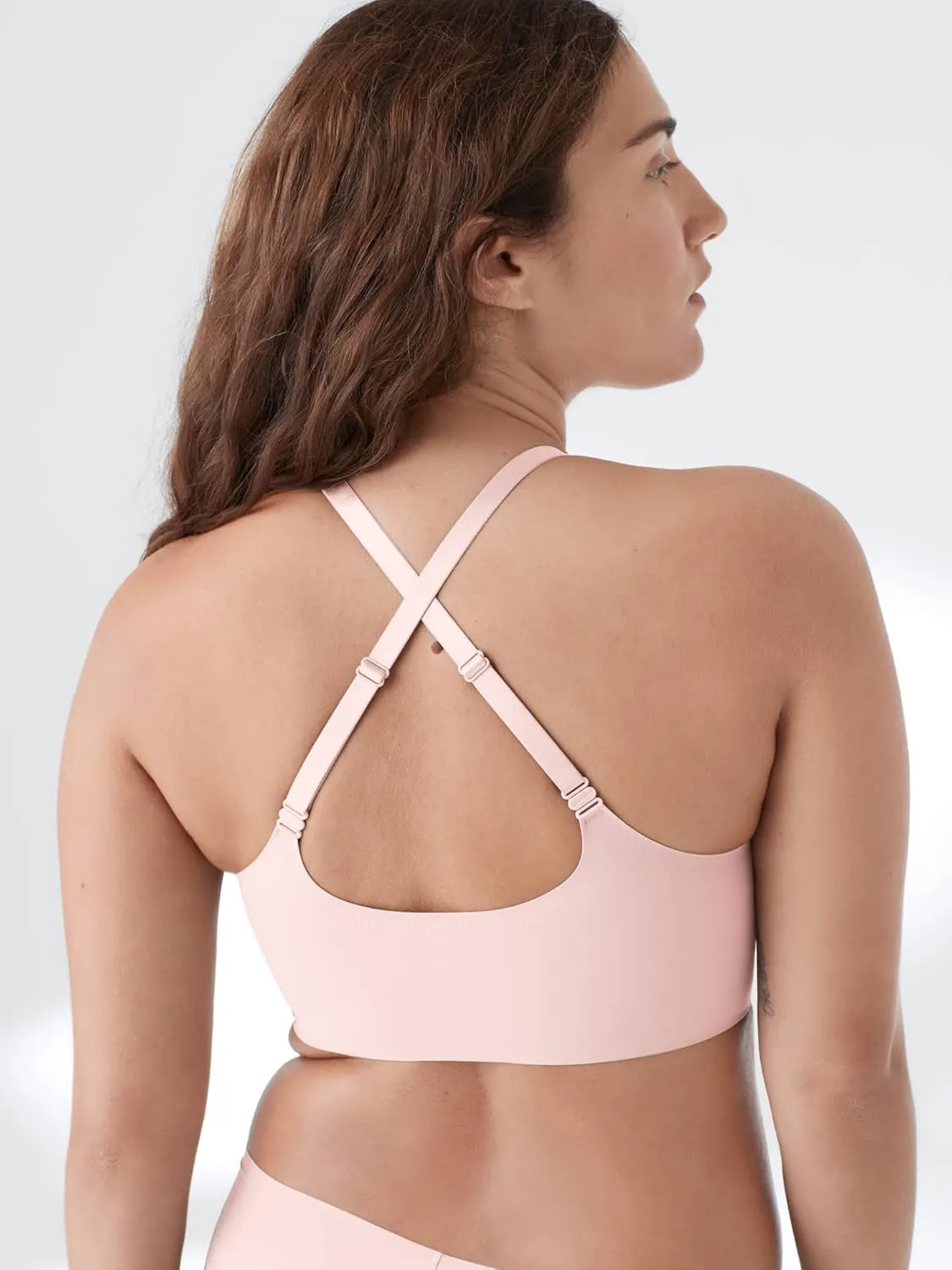 True & Co Women's True Body Triangle Convertible Strap Bra