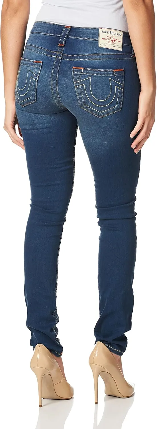 True Religion Women's Stella Low Rise Skinny Fit Jean