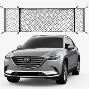 Trunk Cargo Net for Mazda CX9 CX-9 New 2025 2024 2023 2022 2021 2020 2019 2018 2017 2016 2015 2014 2013 2012 2011 2010 2009 2008 2007 Car Rear Nylon Mesh Tailgate Netting