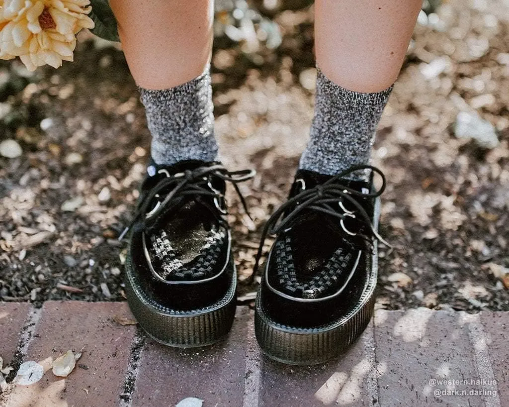 T.U.K. Shoes Velvet Viva Mondo Creeper
