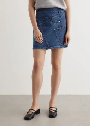Twisted Mini Skirt