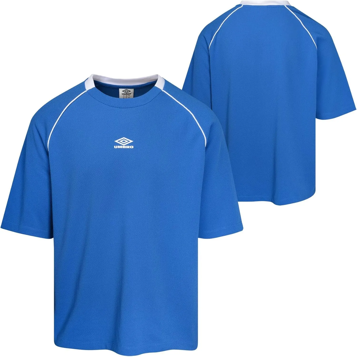 Umbro Men's Panelled Short Sleeve Mesh T-Shirt