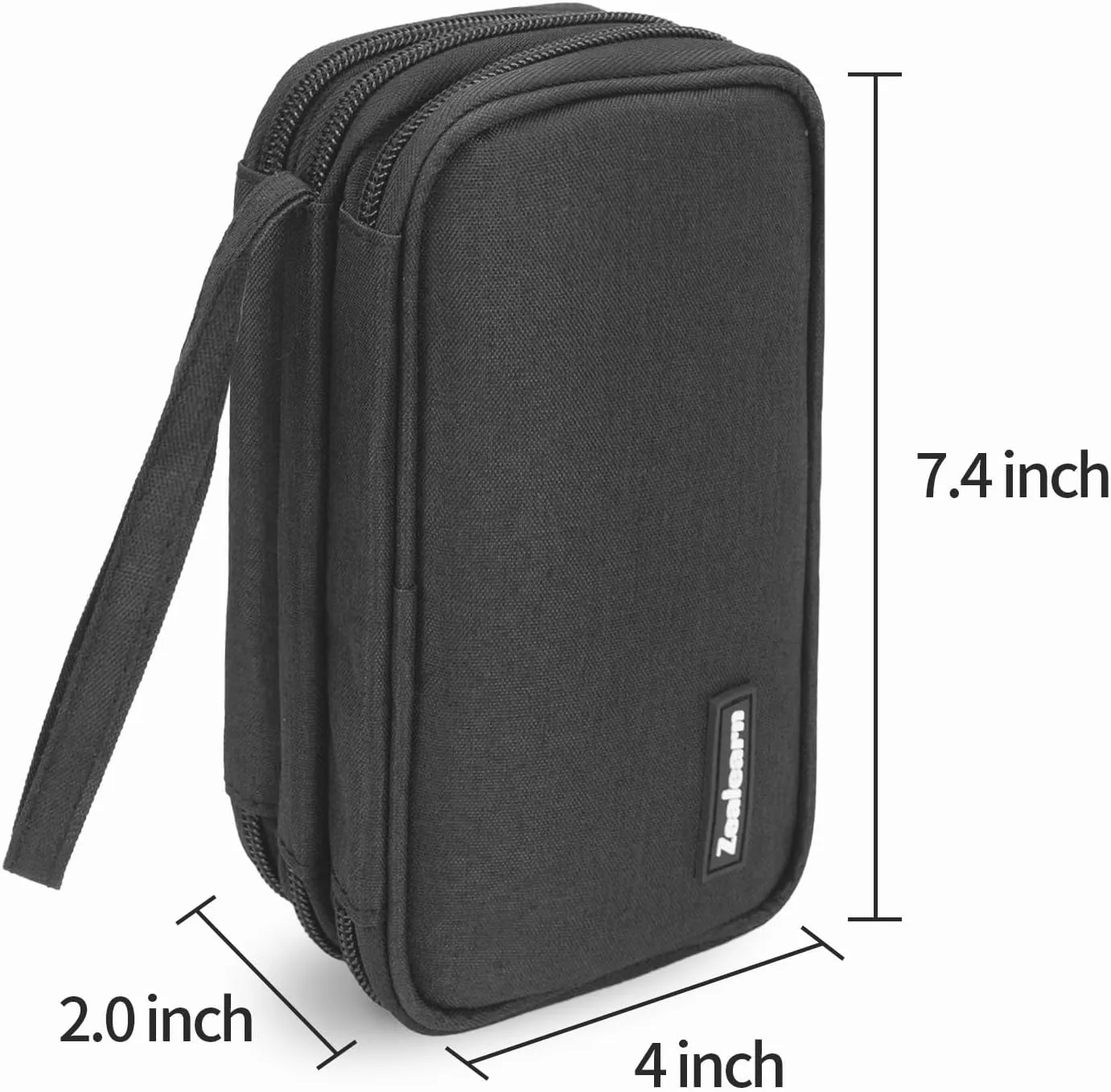 USB FLash Drive Case with Labels, Gifts for Men, USBs Case Organizer Holds 30 Pcs, USBs Storage Cases, USB Sticks Holder, Thumb Drive Cases, Fits for Samsung/Sandisk/Jump Drive, etc, Gray